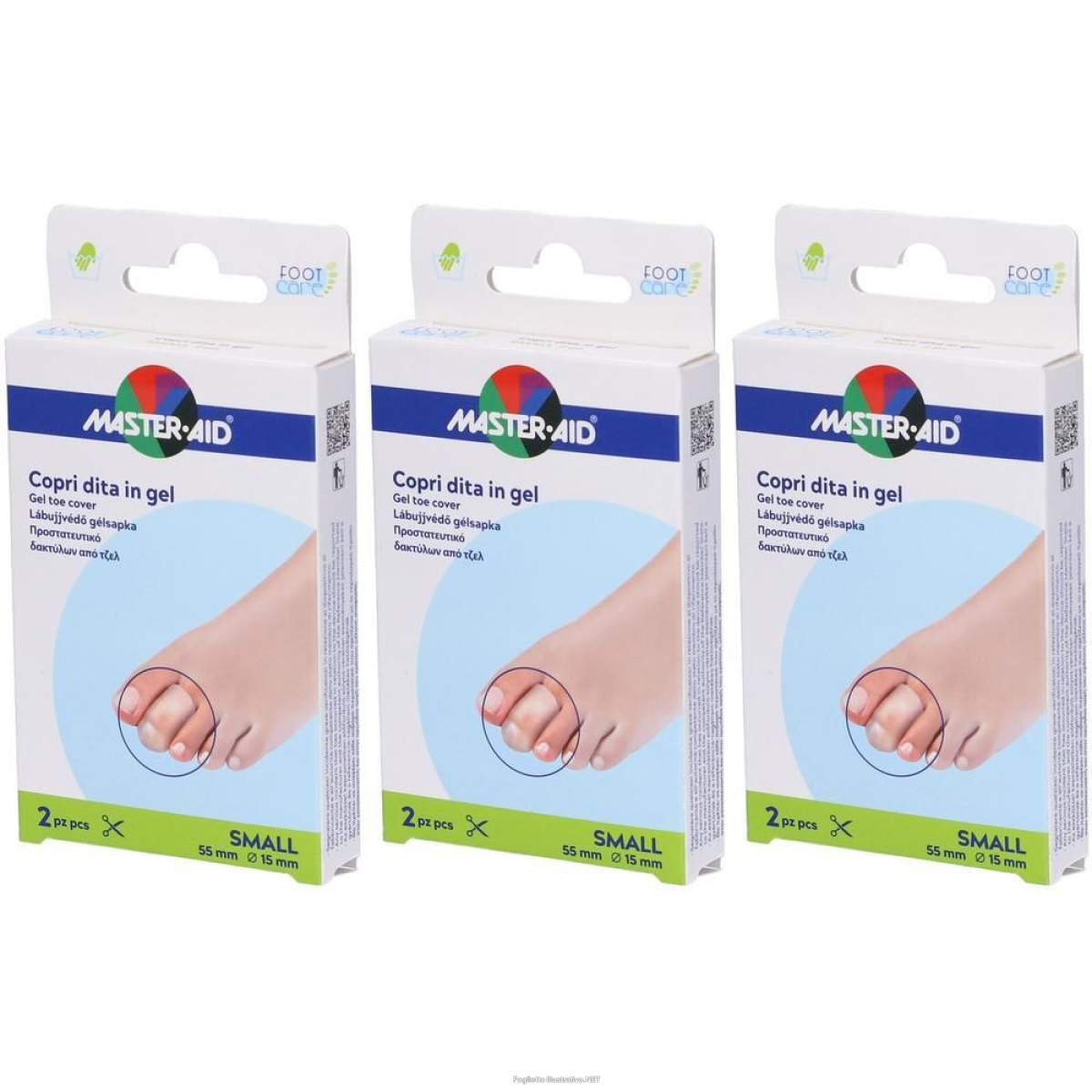Cerca Prezzi di copri dita master-aid footcare in gel small 2 pezzi c1 st e acquista online