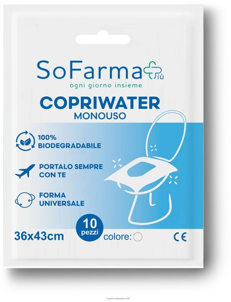 Cerca Prezzi di copriwater monouso 10 pezzi sofarmapiu' e acquista online