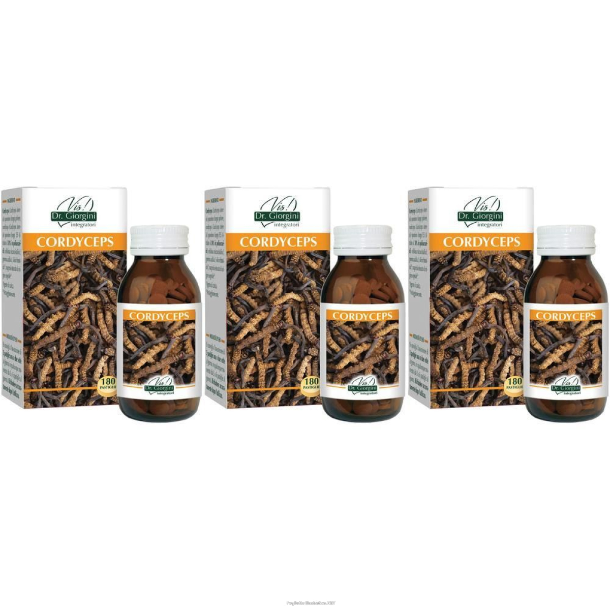 Cerca Prezzi di cordyceps 180 pastiglie 3x90 g e acquista online