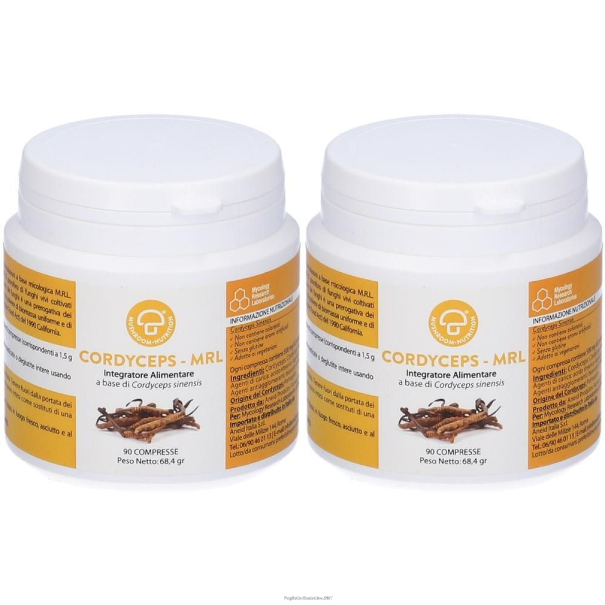 Cerca Prezzi di cordyceps mrl 90 compresse 2x90 pz e acquista online