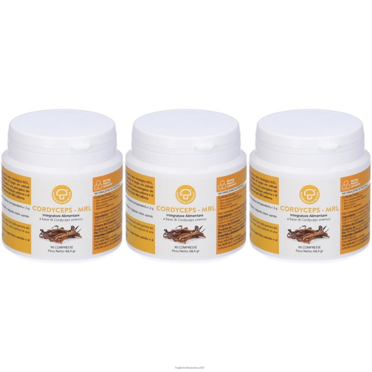 Cerca Prezzi di cordyceps mrl 90 compresse 3x90 pz e acquista online