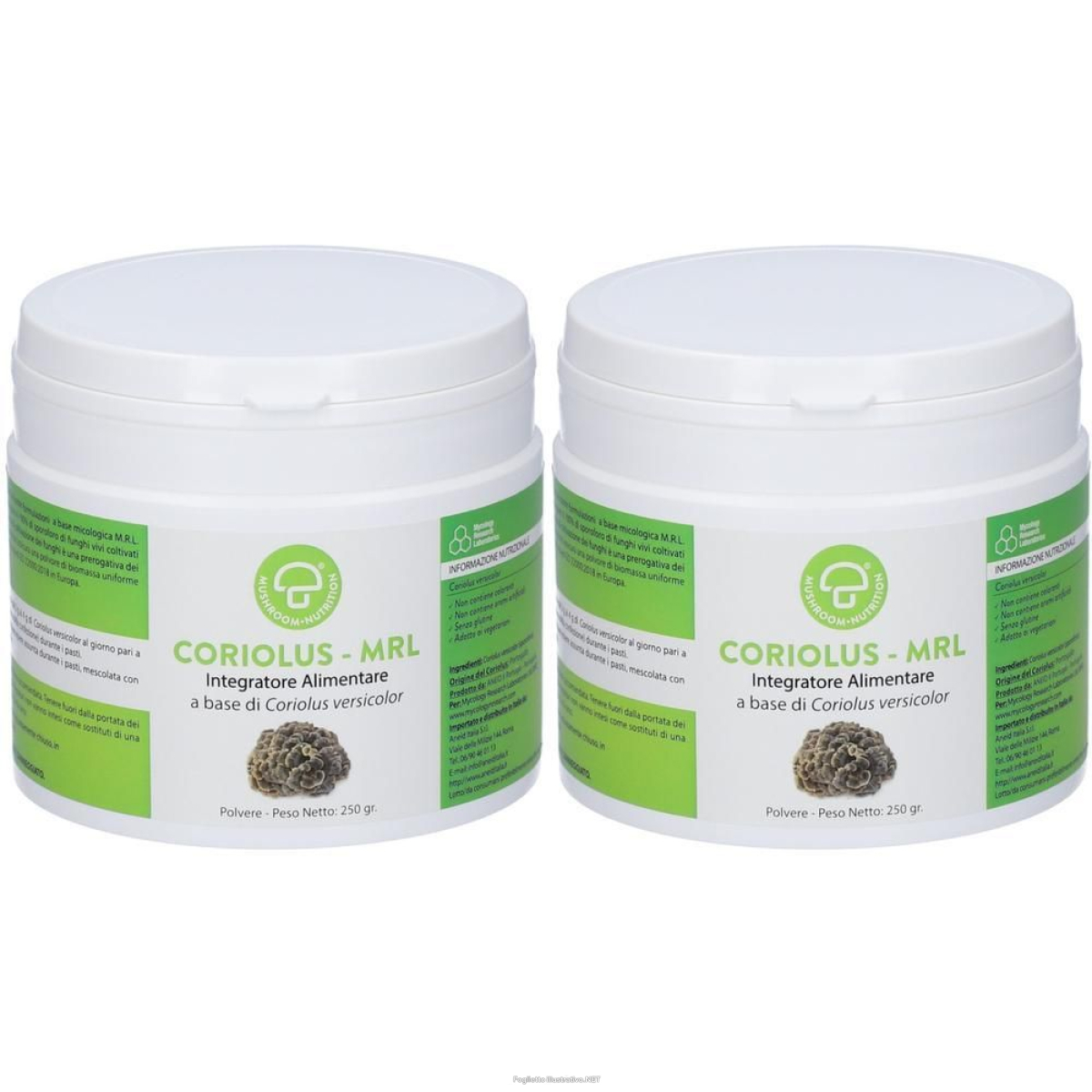 Cerca Prezzi di coriolus mrl 250 g 2x250 g e acquista online