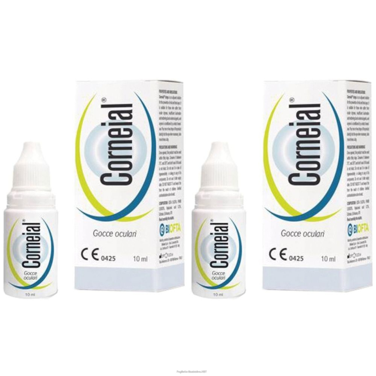 Cerca Prezzi di corneial gocce oculari sterili 10 ml set da 2 2x10 ml oftalmiche e acquista online