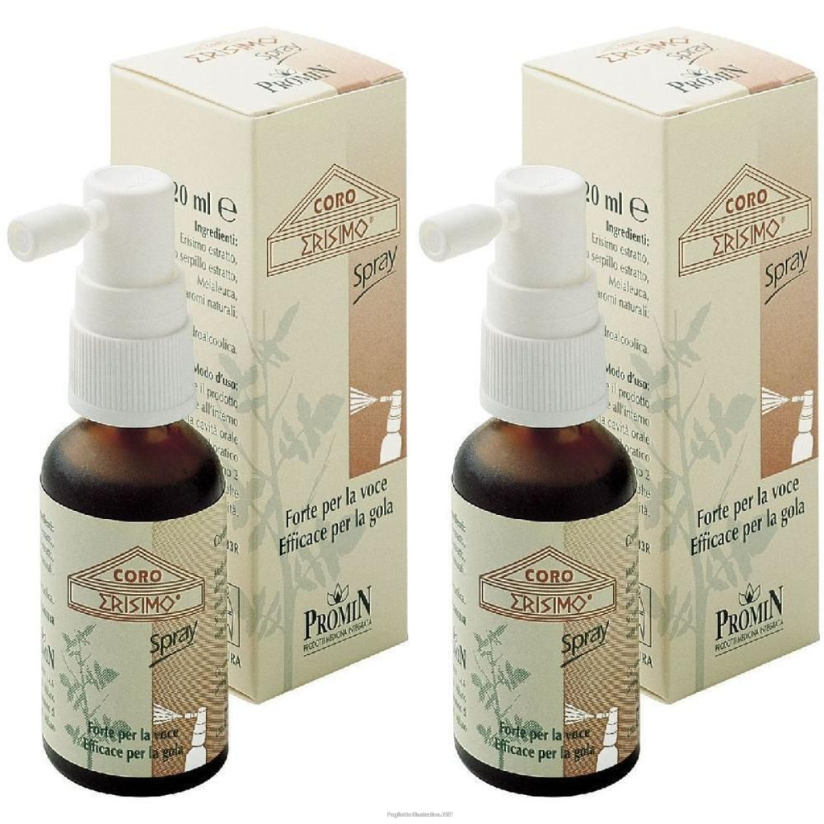 Cerca Prezzi di coro erisimo spray 20 ml 2x20 ml e acquista online
