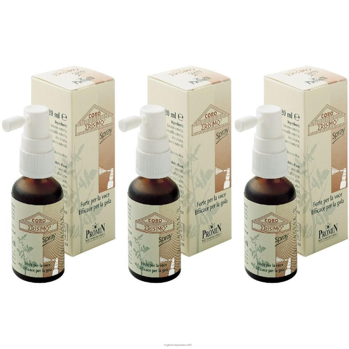 Cerca Prezzi di coro erisimo spray 20 ml 3x20 ml e acquista online