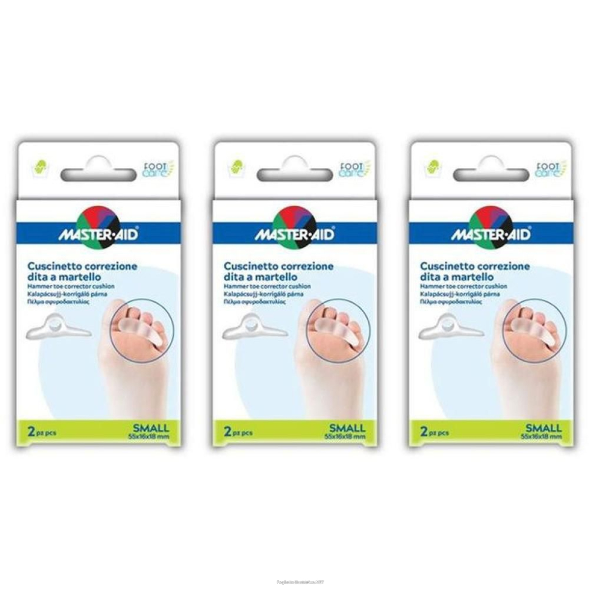 Cerca Prezzi di correttore dita a martello master-aid footcare small 2 pezzi c12 3x2 s e acquista online