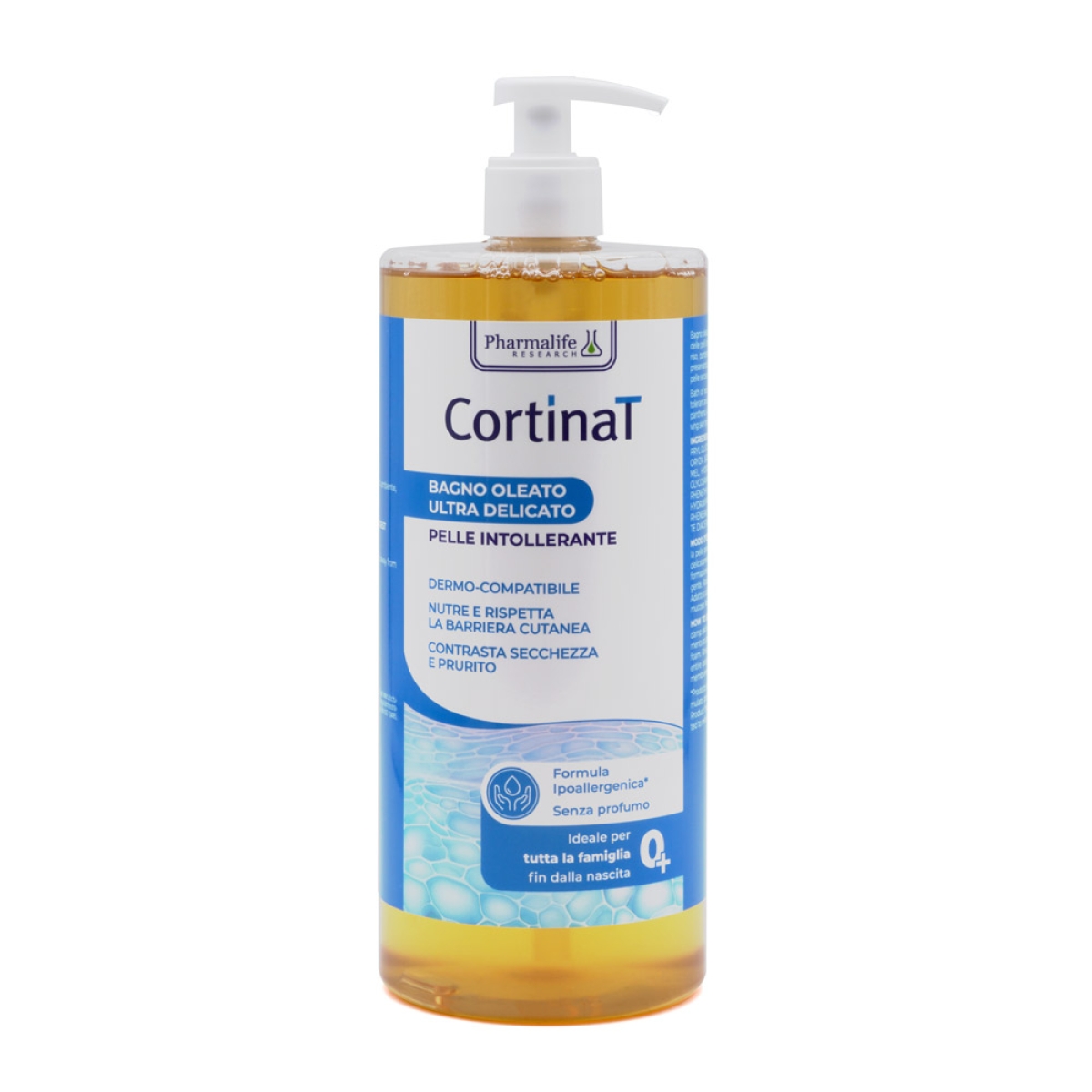 Cerca Prezzi di Cortinat bagno oleato ultra delicato con olio di riso e pantenolo 1000 ml - pharmalife research e acquista online