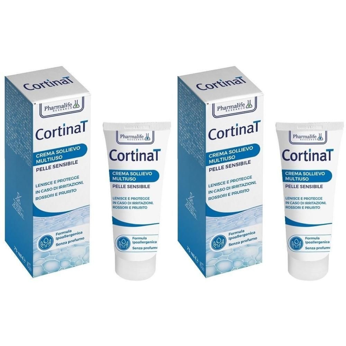 Cerca Prezzi di Cortinat crema sollievo 2x75 ml e acquista online