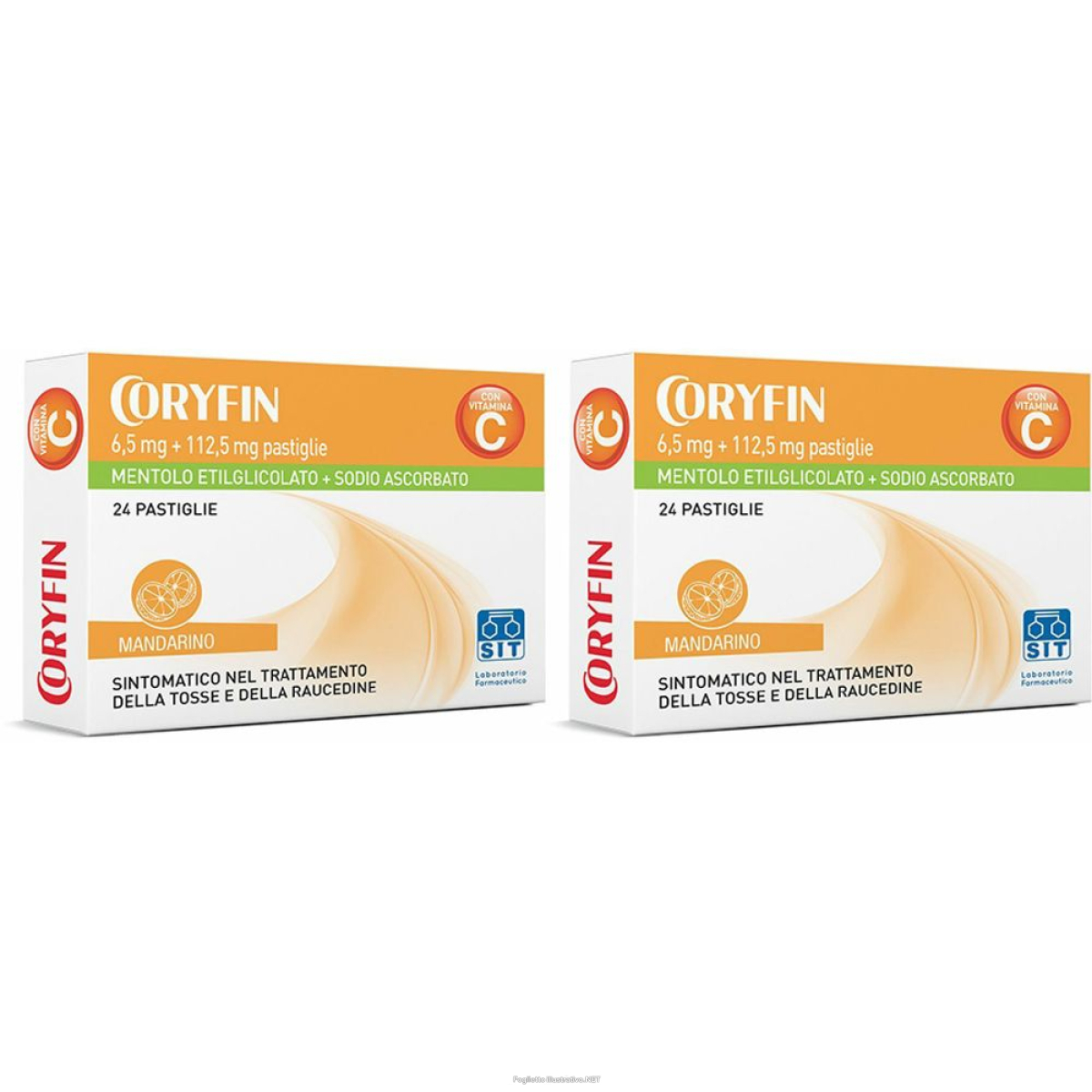 Cerca Prezzi di coryfin c 6,5 mg + 112,5 pastiglie set da 2 2x24 pz e acquista online