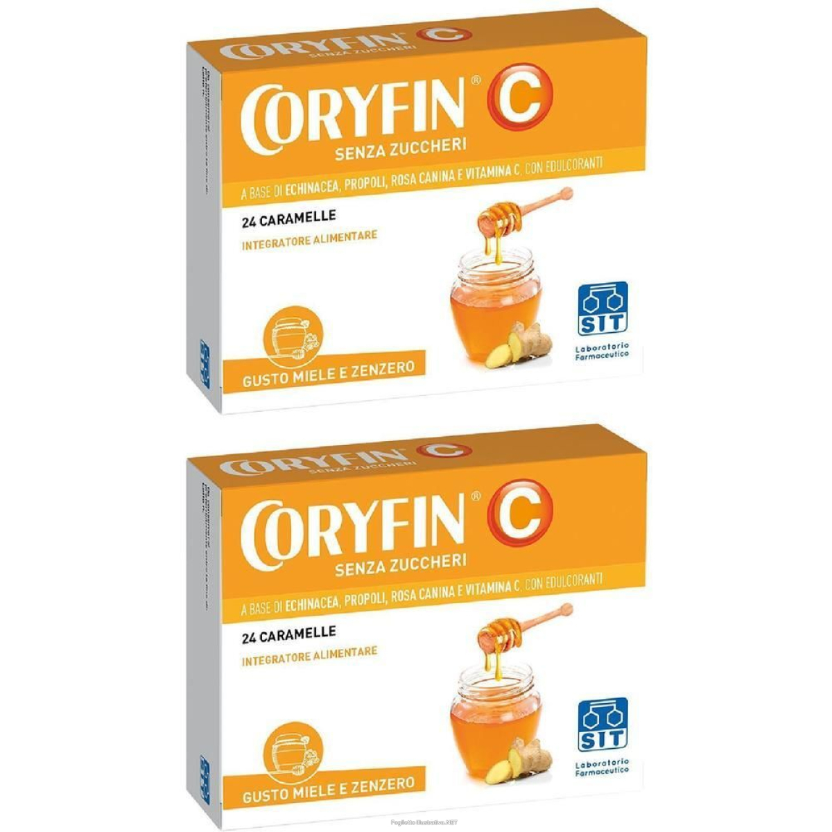 Cerca Prezzi di coryfin c senza zucchero miele zenzero 24 caramelle 2x48 g e acquista online