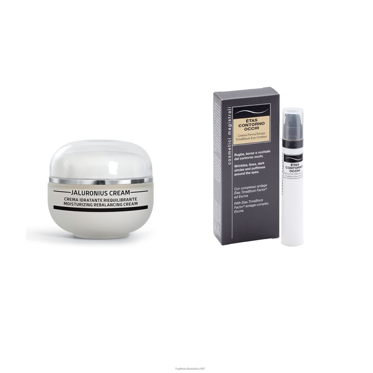 Cerca Prezzi di cosmetici magistrali jaluronius cream + etas contorno occhi 1 pz altro e acquista online