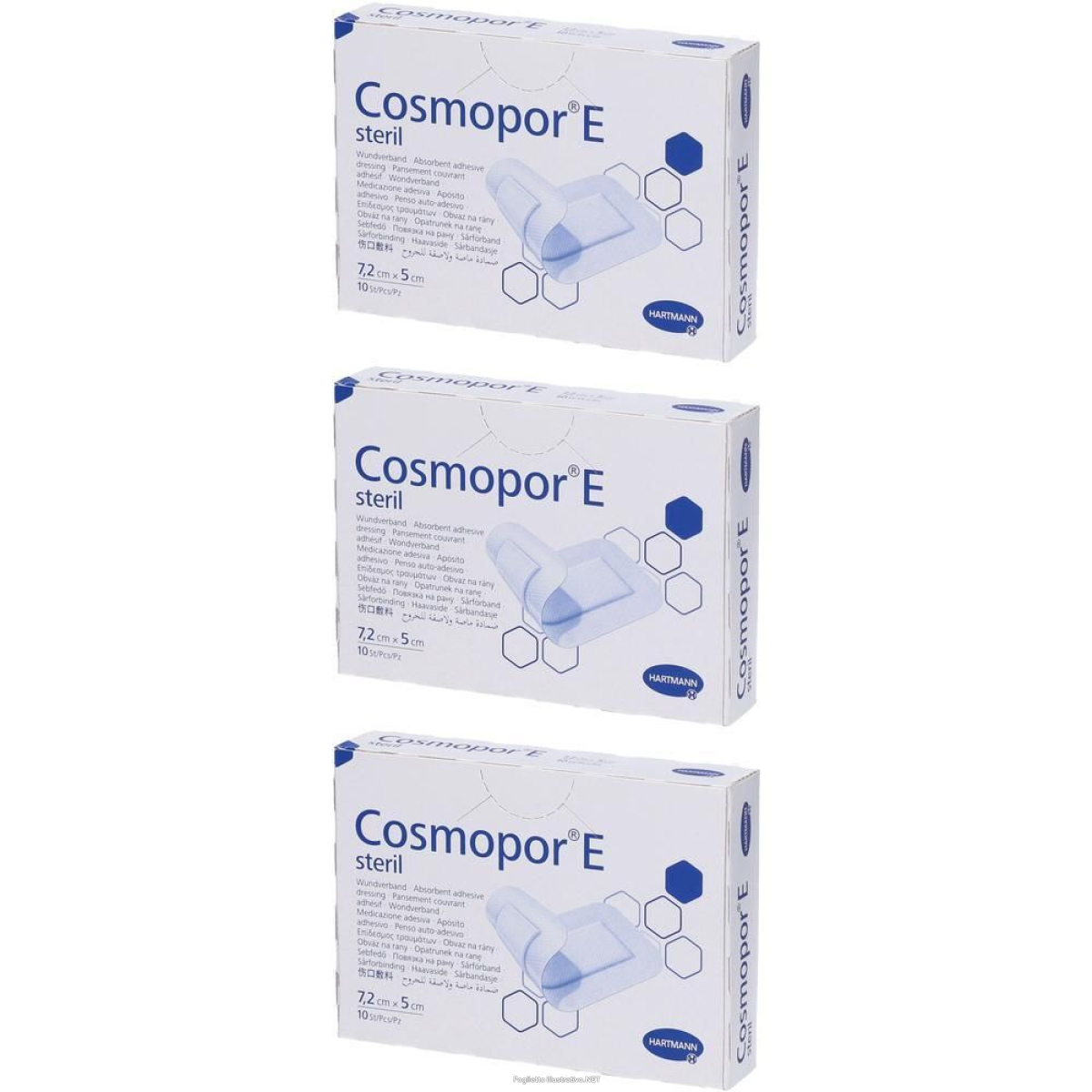 Cerca Prezzi di Cosmopor e Steril 7,5 cm X 5 cm 10 Pezzi Cerotto e acquista online
