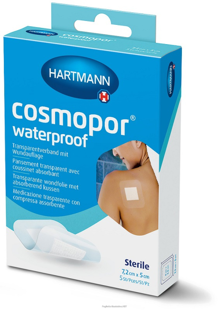 Cerca Prezzi di cosmopor waterproof medicazione adesiva trasparente 7,2x5cm 5 pezzi e acquista online