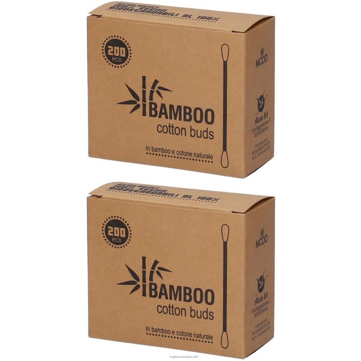Cerca Prezzi di Cotton Fioc Bamboo 200 Pezzi 2x1 St e acquista online