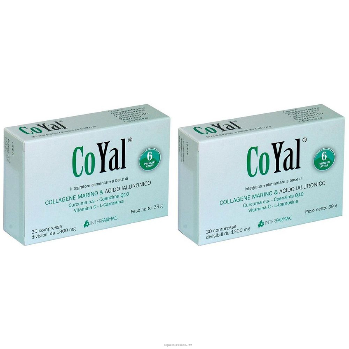 Cerca Prezzi di coyal 30cpr 1300mg set da 2 2x30 pz compresse e acquista online