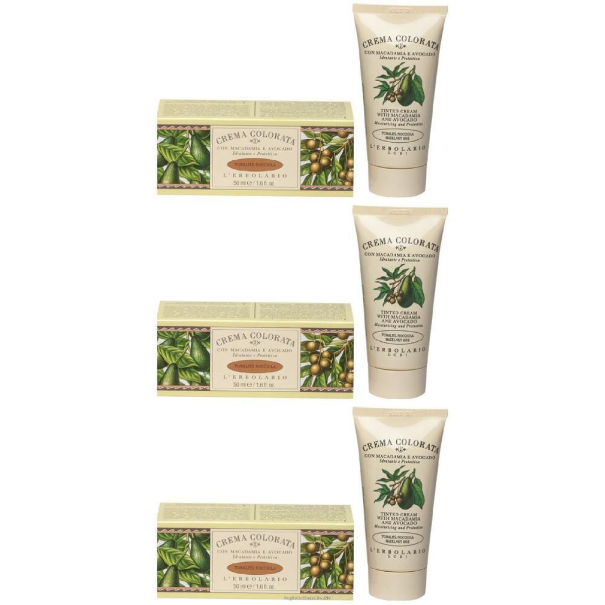 Cerca Prezzi di crema colorata macadamia e avocado 2 nocciola 50 ml 3x50 ml e acquista online
