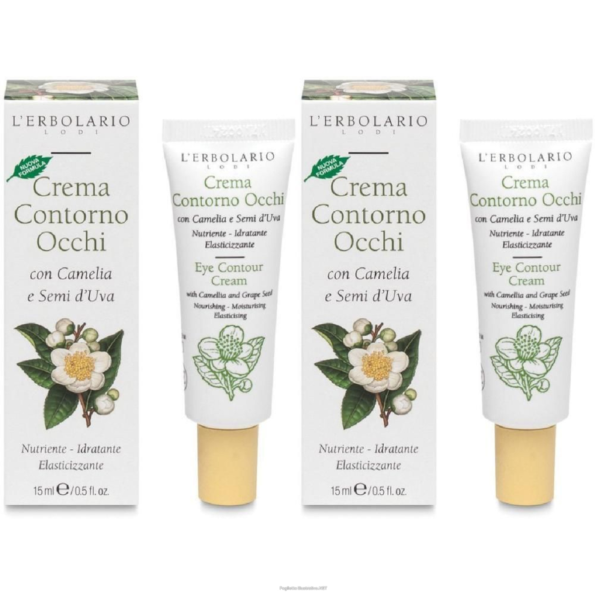 Cerca Prezzi di crema contorno occhi camelia e semi d'uva 15 ml 2x15 ml e acquista online
