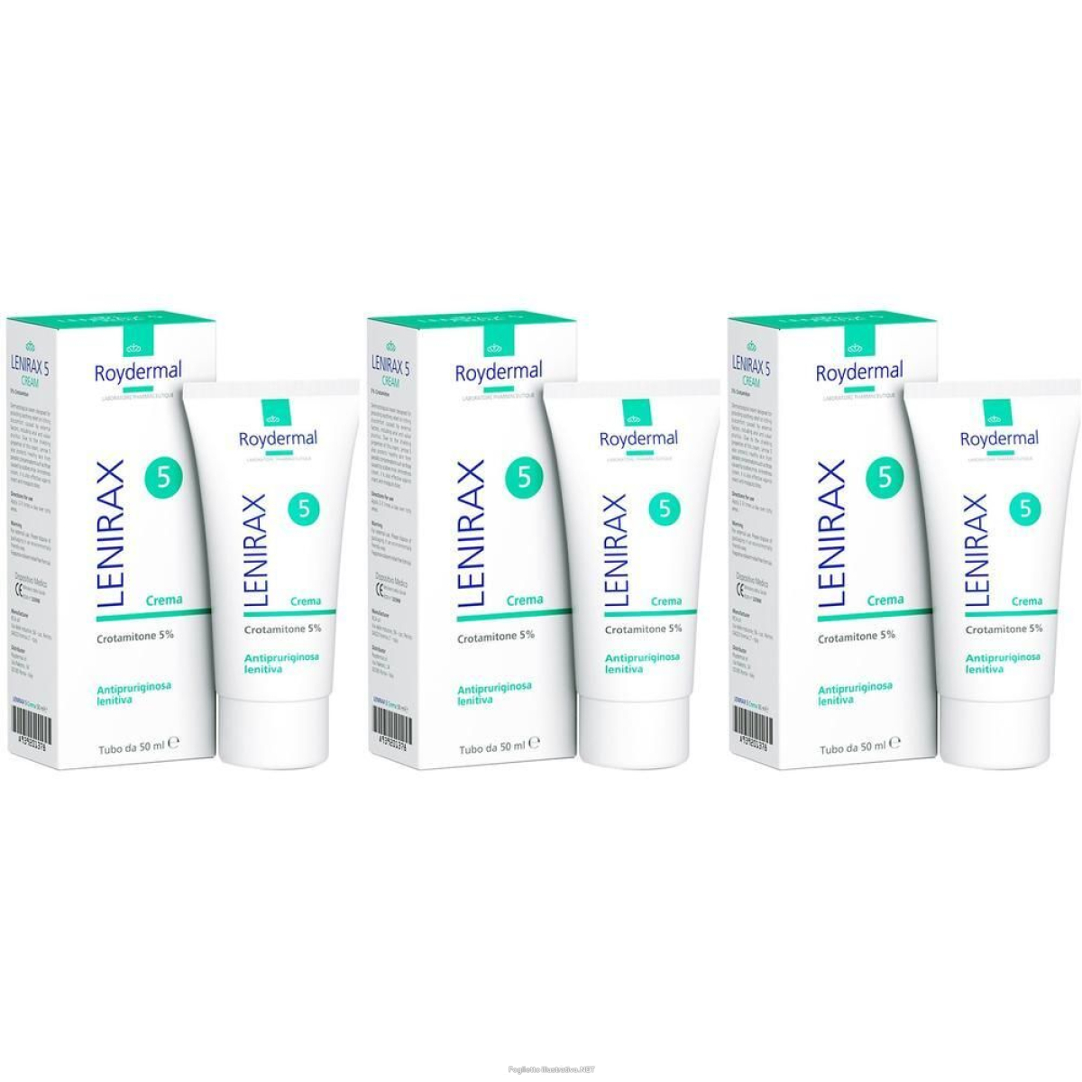 Cerca Prezzi di crema dermatologica al crotamitone 5 % lenirax 50ml 3x50 ml e acquista online