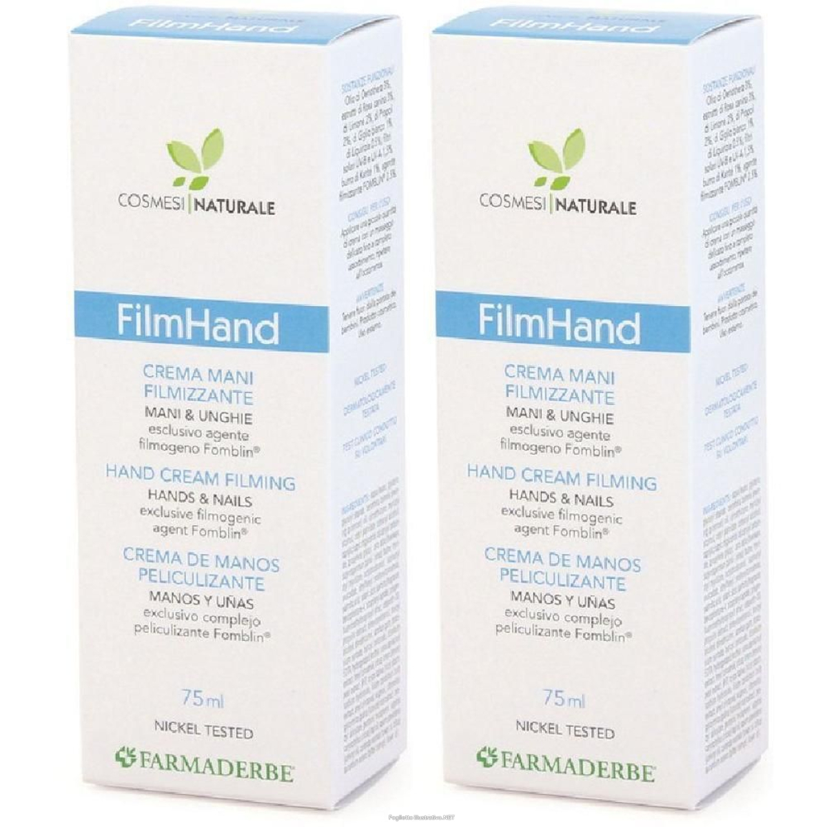 Cerca Prezzi di Crema Mani Filmizzante 75 ml e acquista online