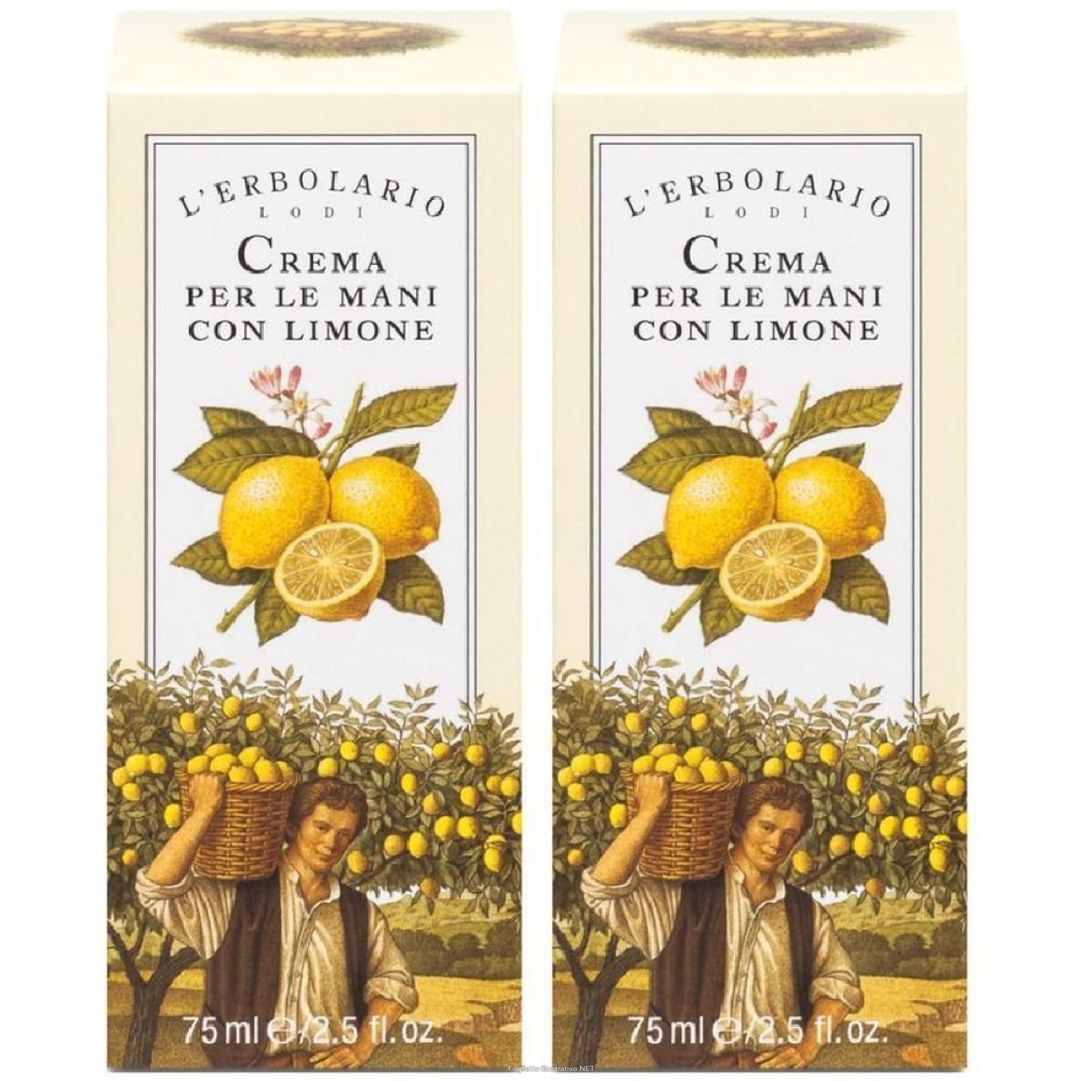 Cerca Prezzi di crema mani limone 75 ml 2x75 ml per la pelle e acquista online