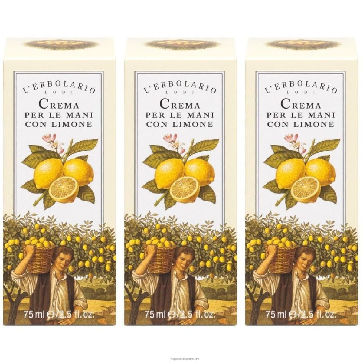 Cerca Prezzi di crema mani limone 75 ml 3x75 ml per la pelle e acquista online