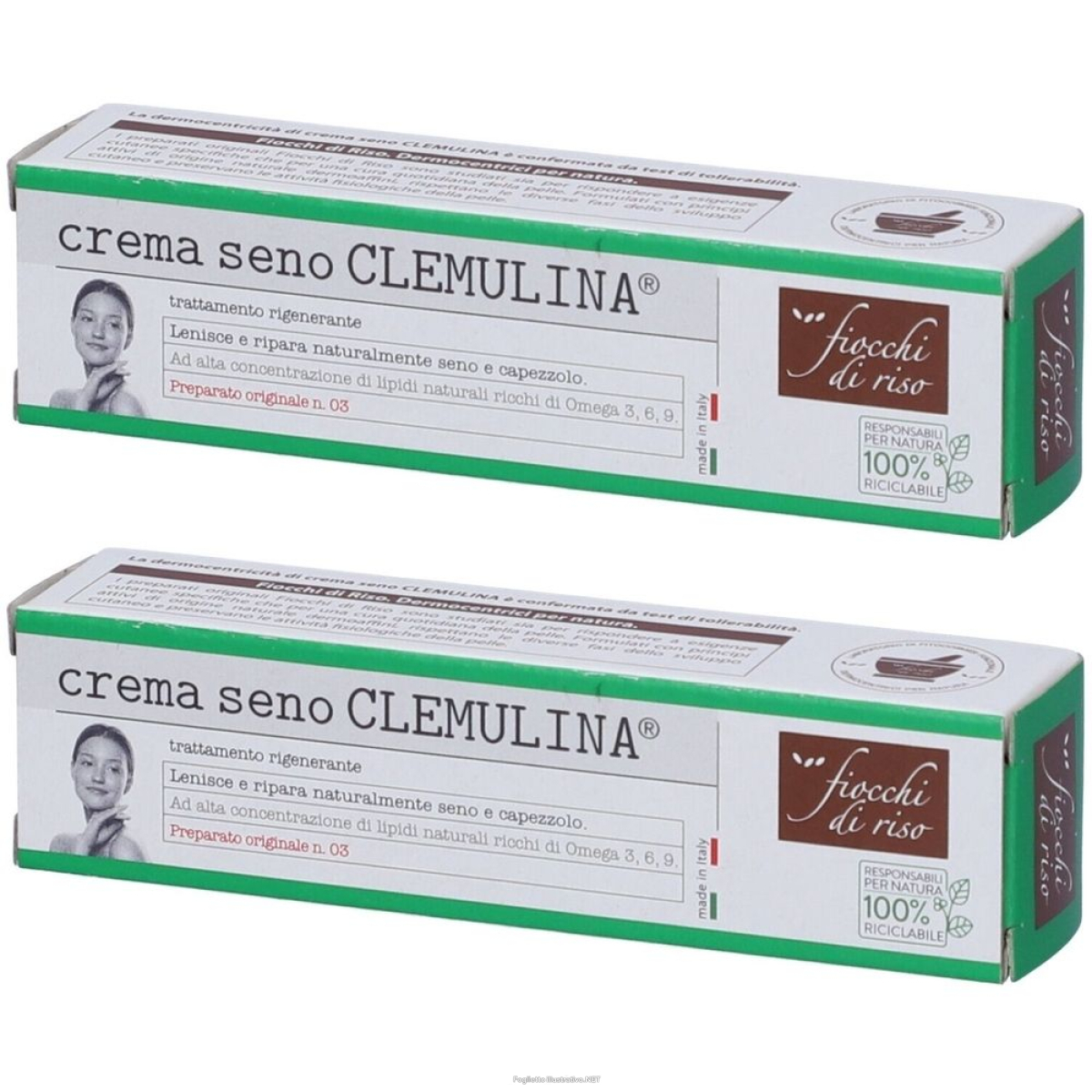 Cerca Prezzi di crema seno clemulina® set da 2 2x15 ml e acquista online