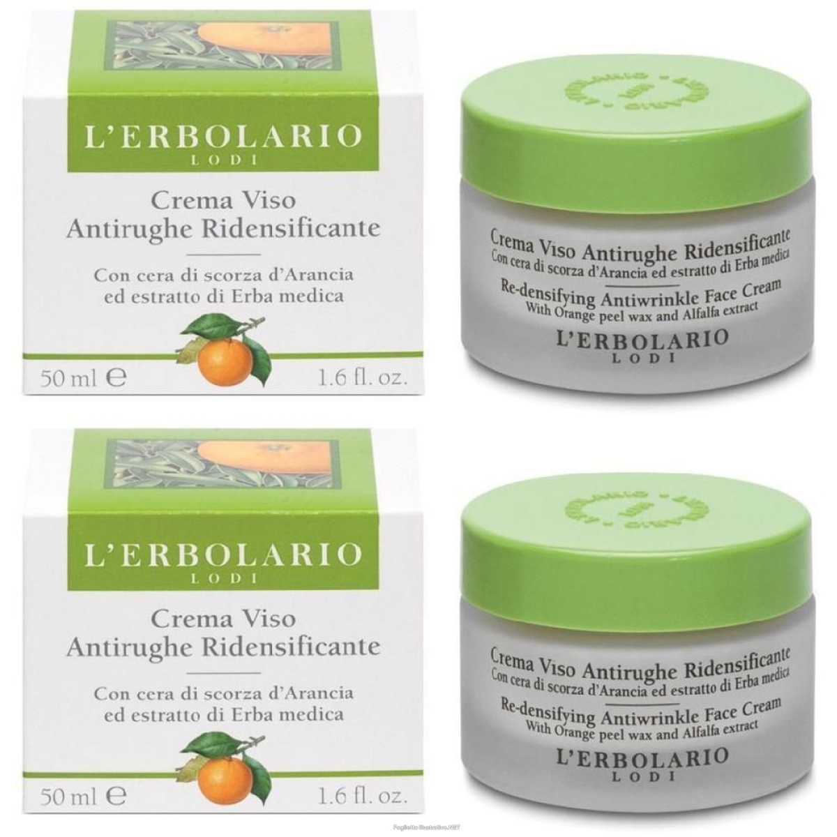 Cerca Prezzi di crema viso antirughe ridensificante cera di scorza d'arancia ed estrat e acquista online