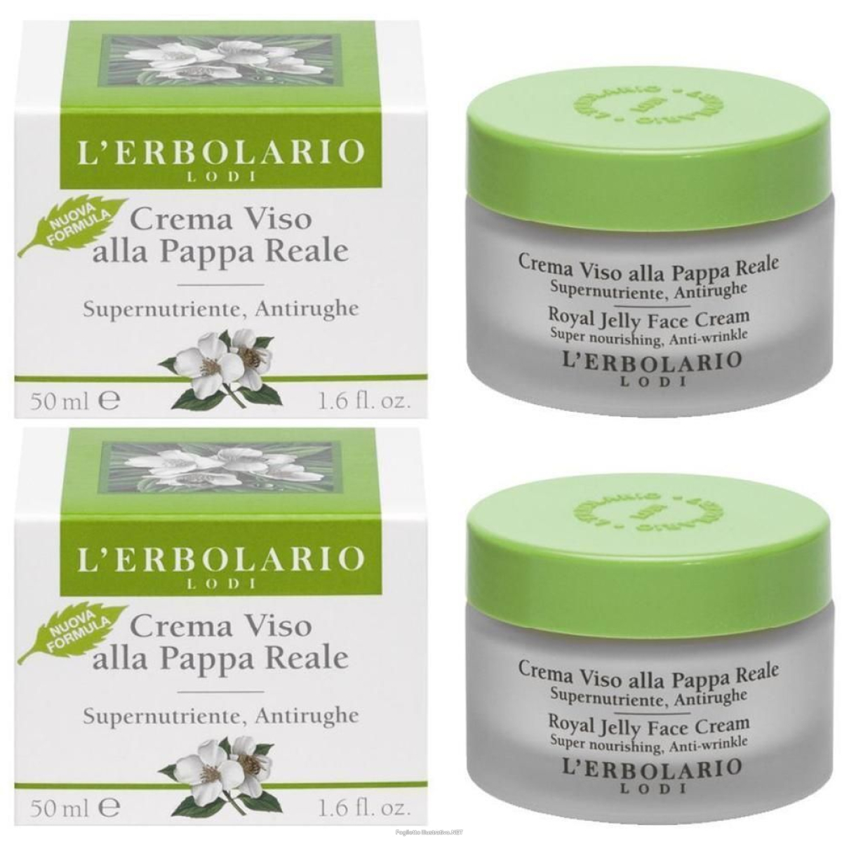 Cerca Prezzi di crema viso pappa reale 50 ml 2x50 ml e acquista online