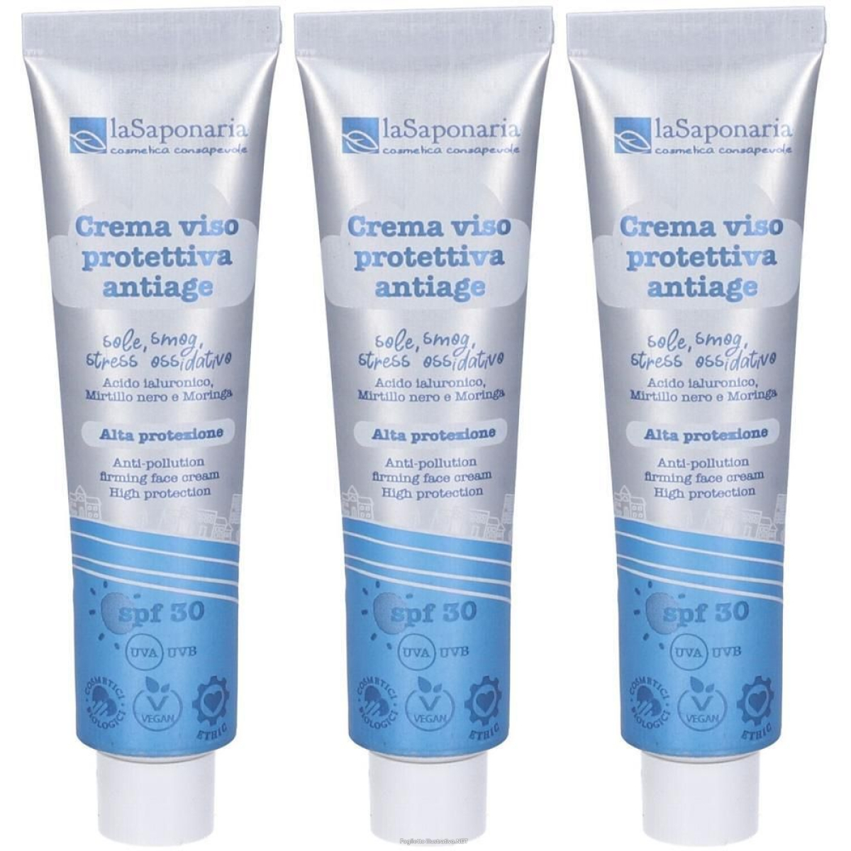 Cerca Prezzi di crema viso protettiva anti age spf 30 3x40 ml e acquista online