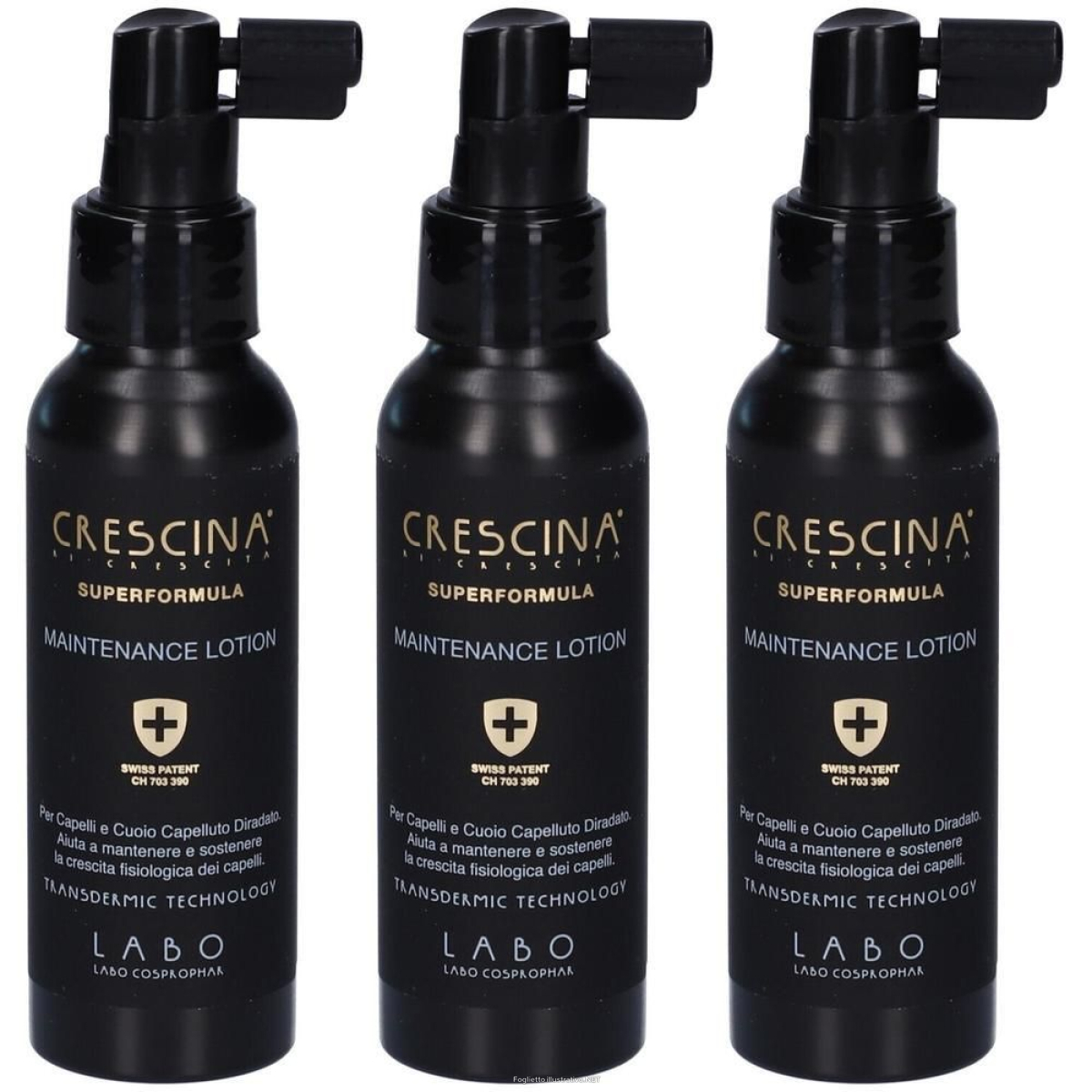 Cerca Prezzi di crescina ri-crescita 1300 maintenance lozione uomo 3x100 ml e acquista online
