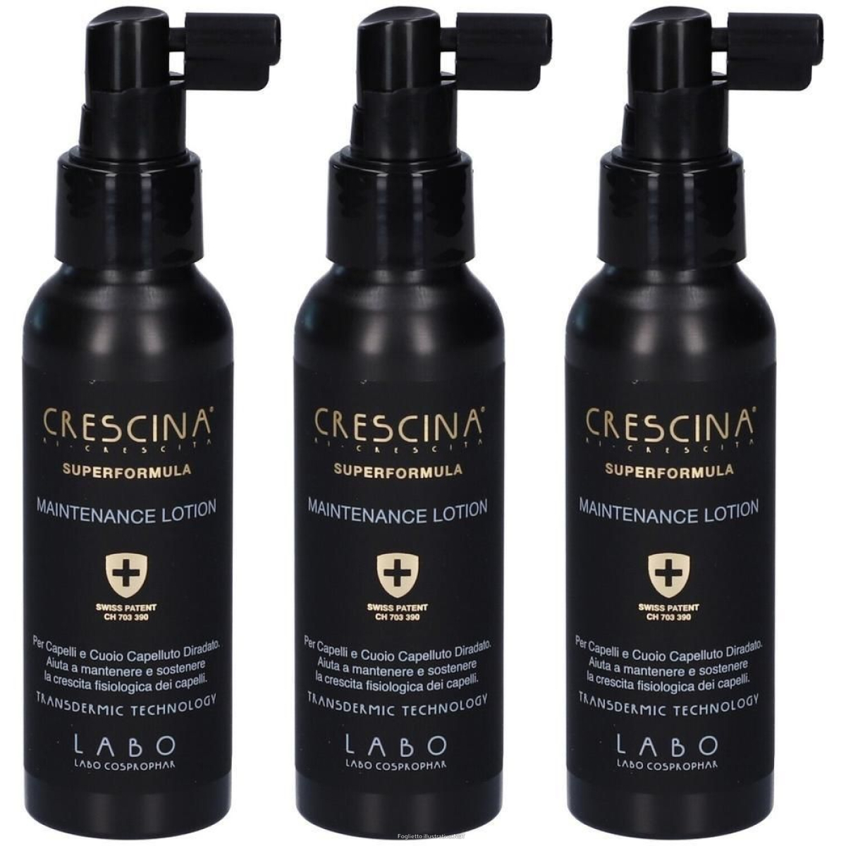 Cerca Prezzi di crescina ri-crescita 200 maintenance lozione uomo 3x100 ml e acquista online