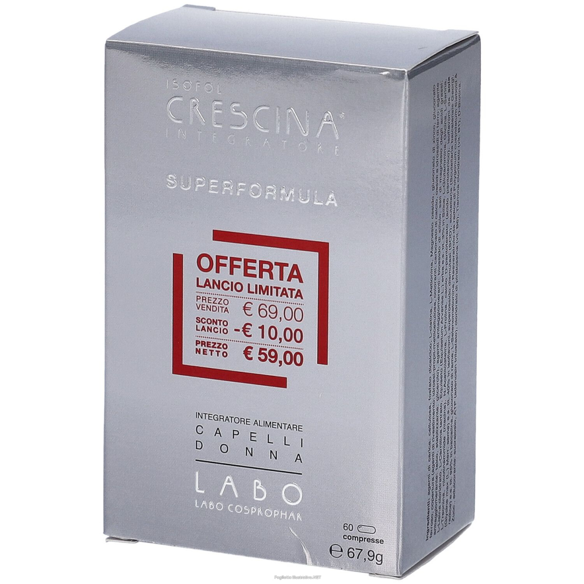 Cerca Prezzi di crescina - superformula isole follicolari integratore capelli donna confezione 60 compresse e acquista online