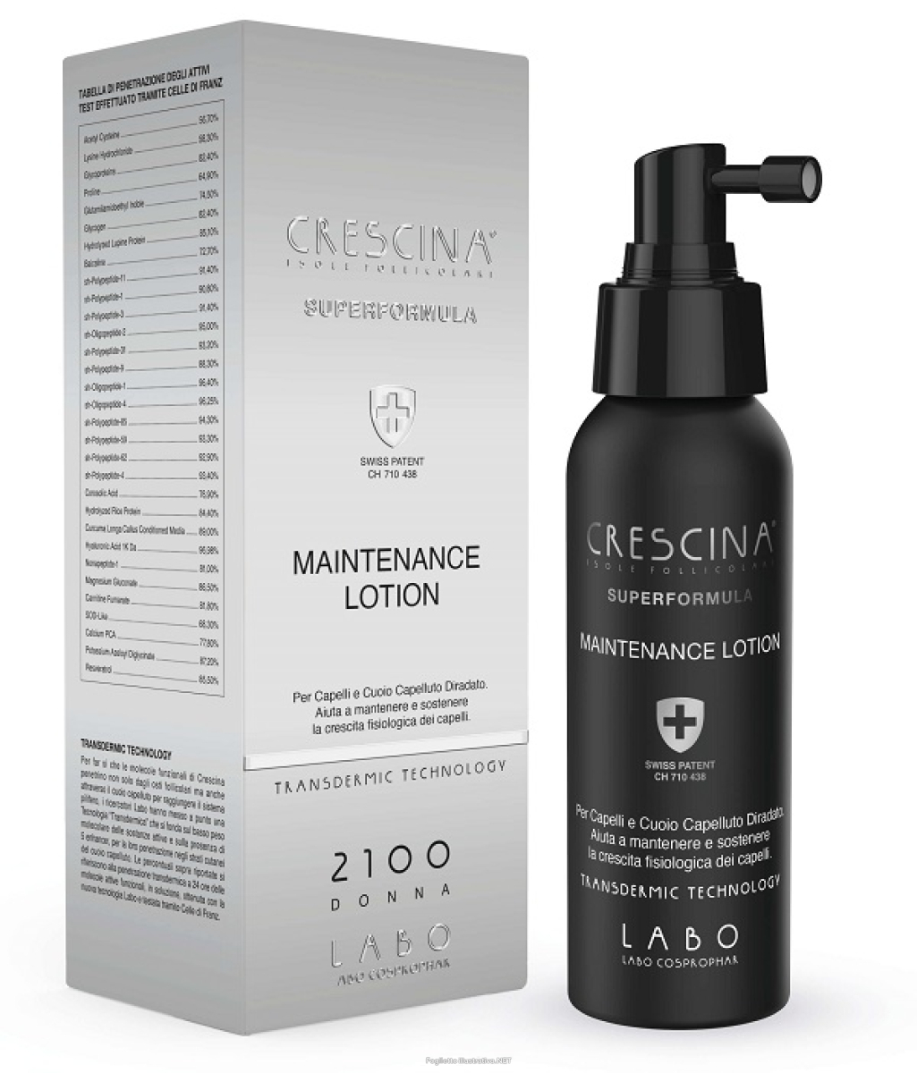 Cerca Prezzi di crescina - superformula isole follicolari maintenance lotion 2100 donna mantenimento  confezione 100 ml e acquista online