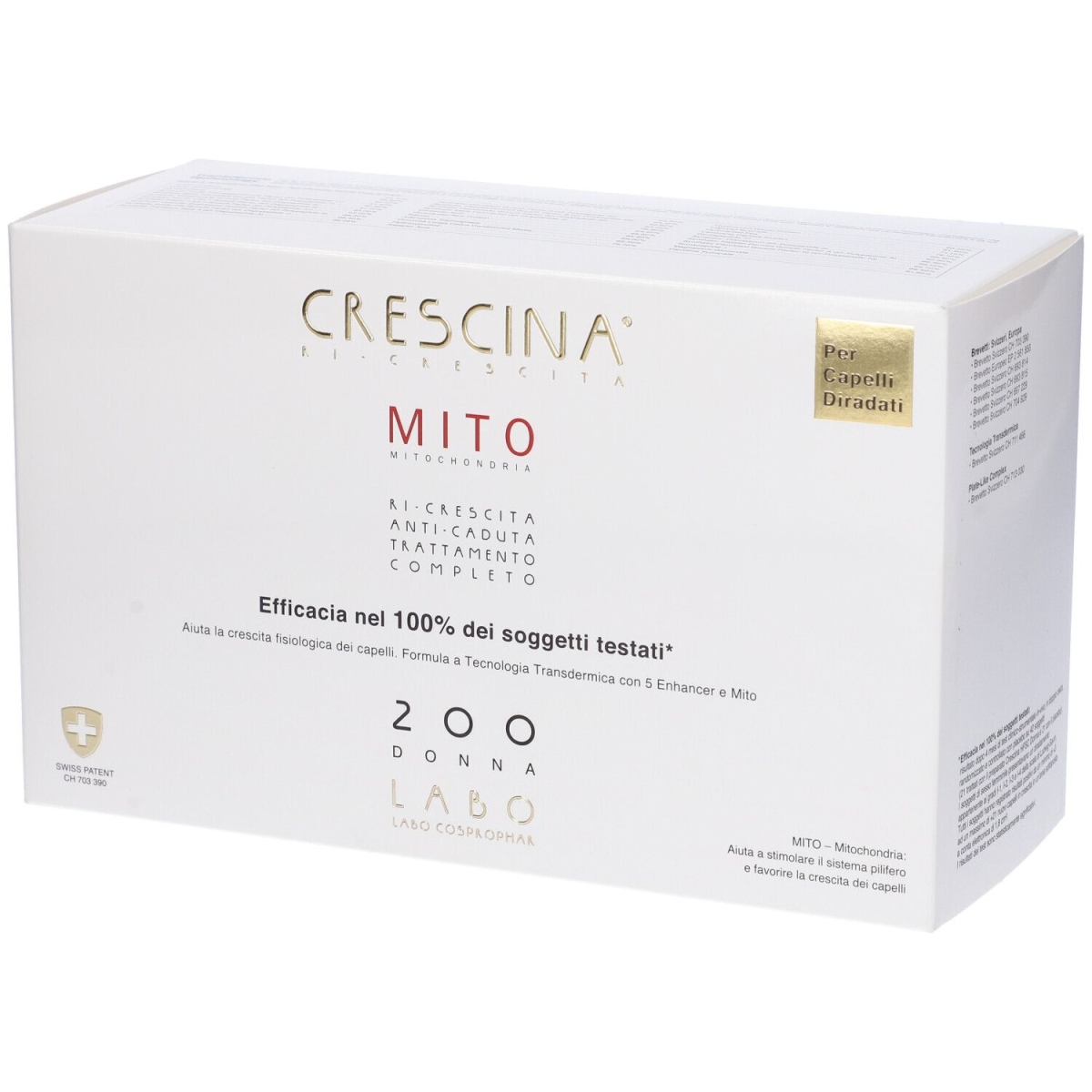 Cerca Prezzi di crescina transdermic ri-crescita mito 200 donna trattamento completo 40 fiale 422a e acquista online