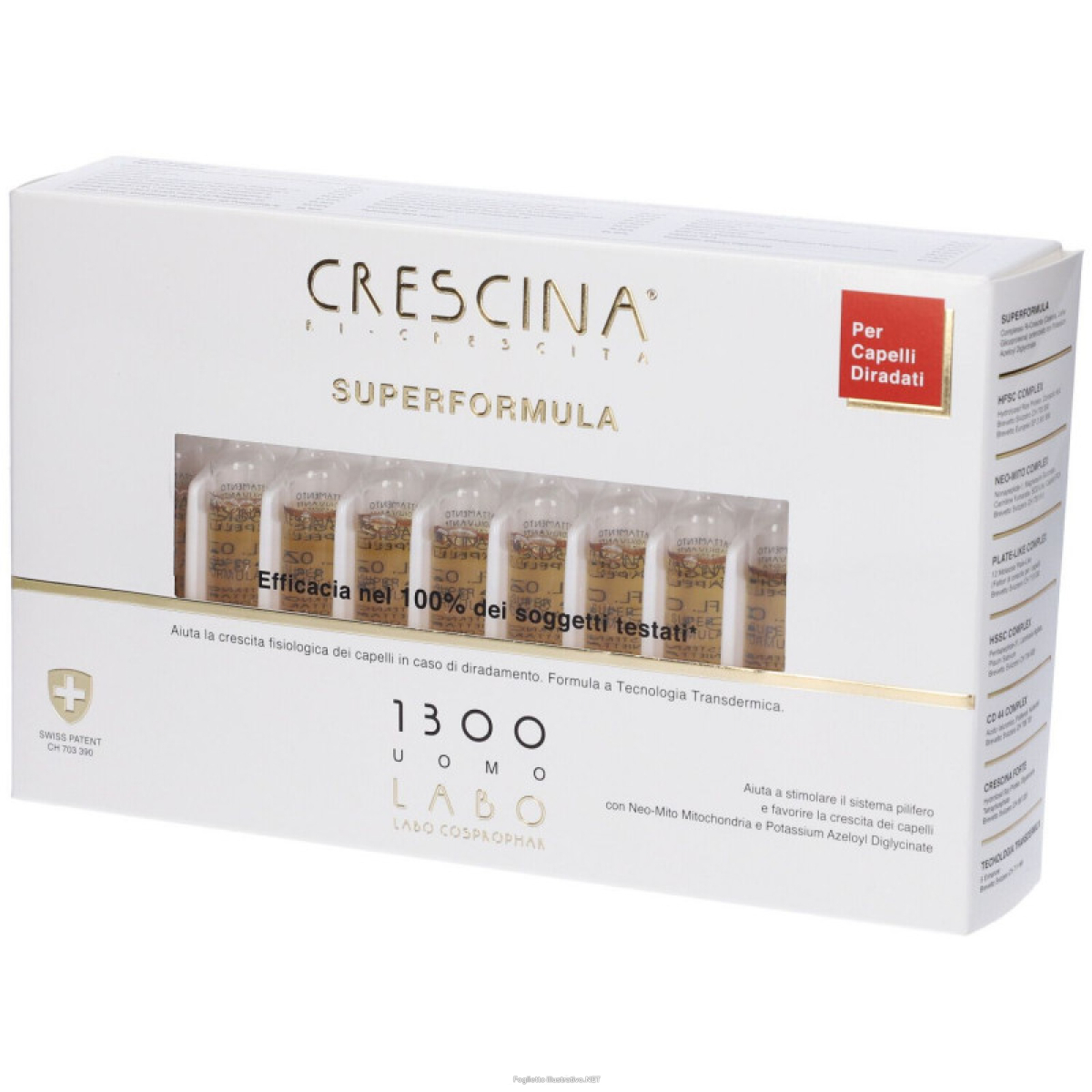 Cerca Prezzi di crescina transdermic ri-crescita superformula formula 1300 uomo - gradi di diradamento avanzati e acquista online