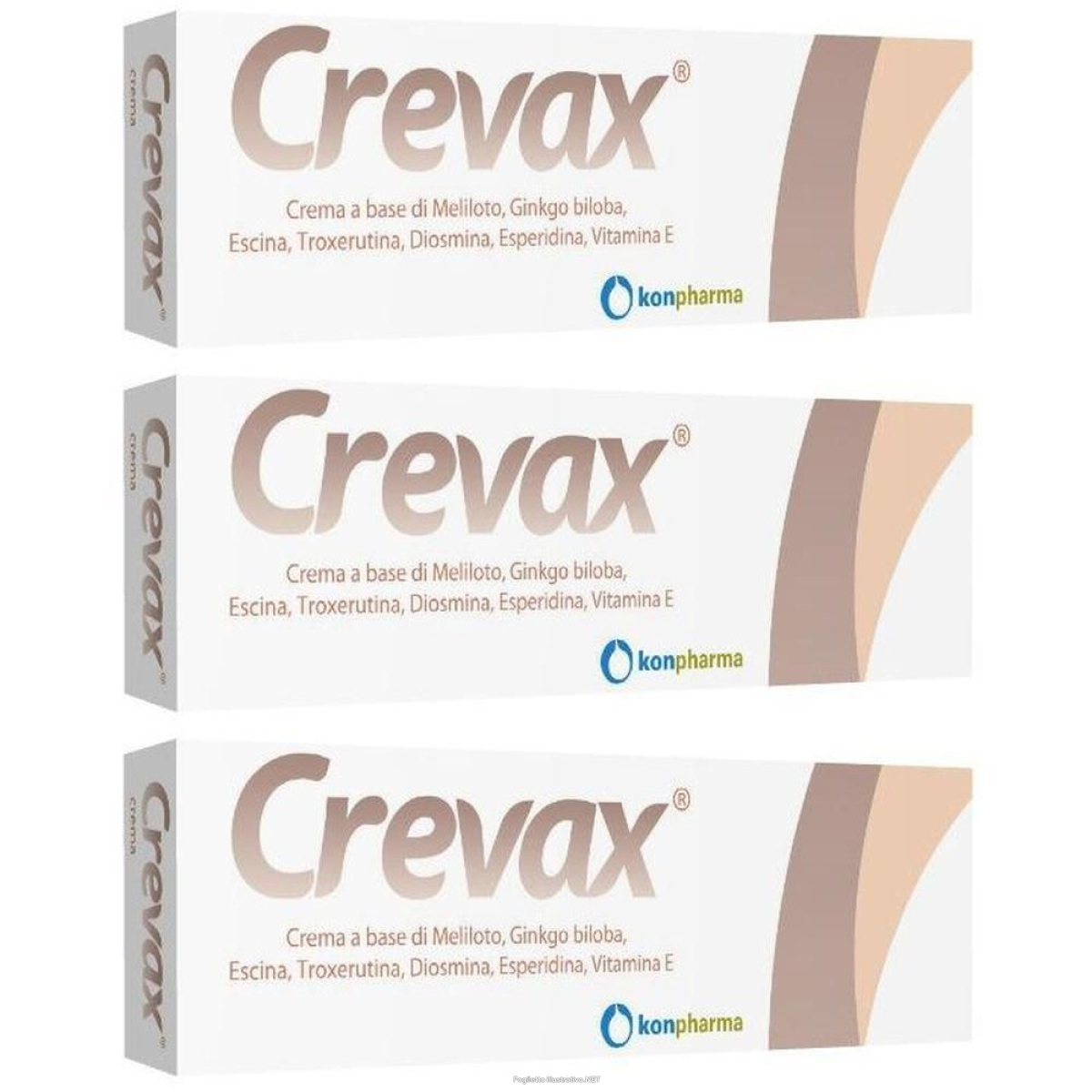Cerca Prezzi di Crevax Crema 100 ml 3x100 ml e acquista online