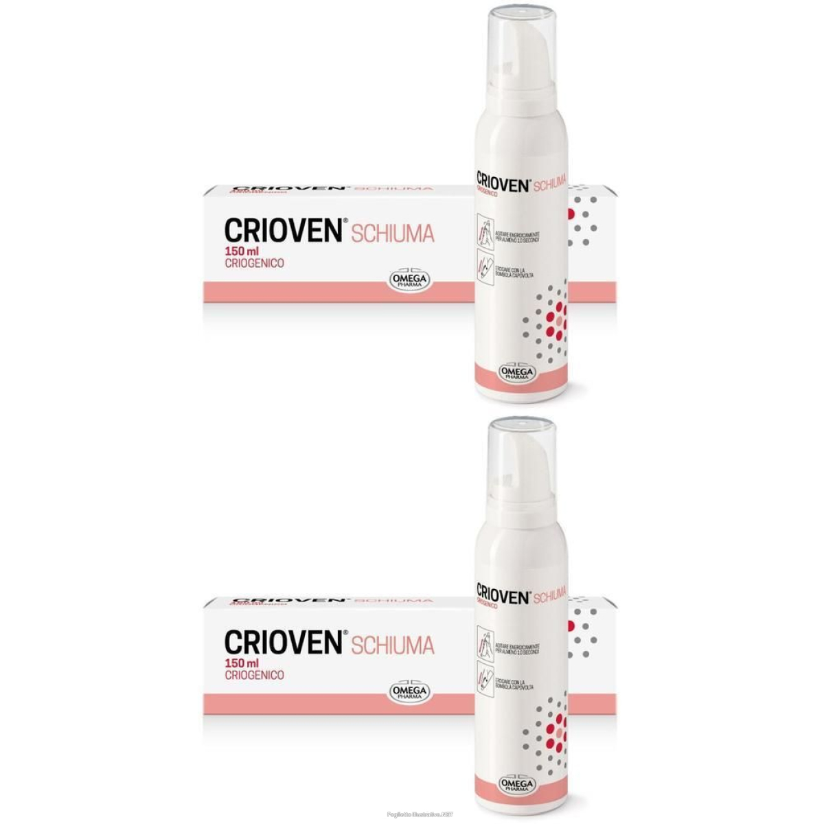 Cerca Prezzi di crioven® schiuma - effetto freddo, sollievo per gambe pesanti 2x150 ml e acquista online