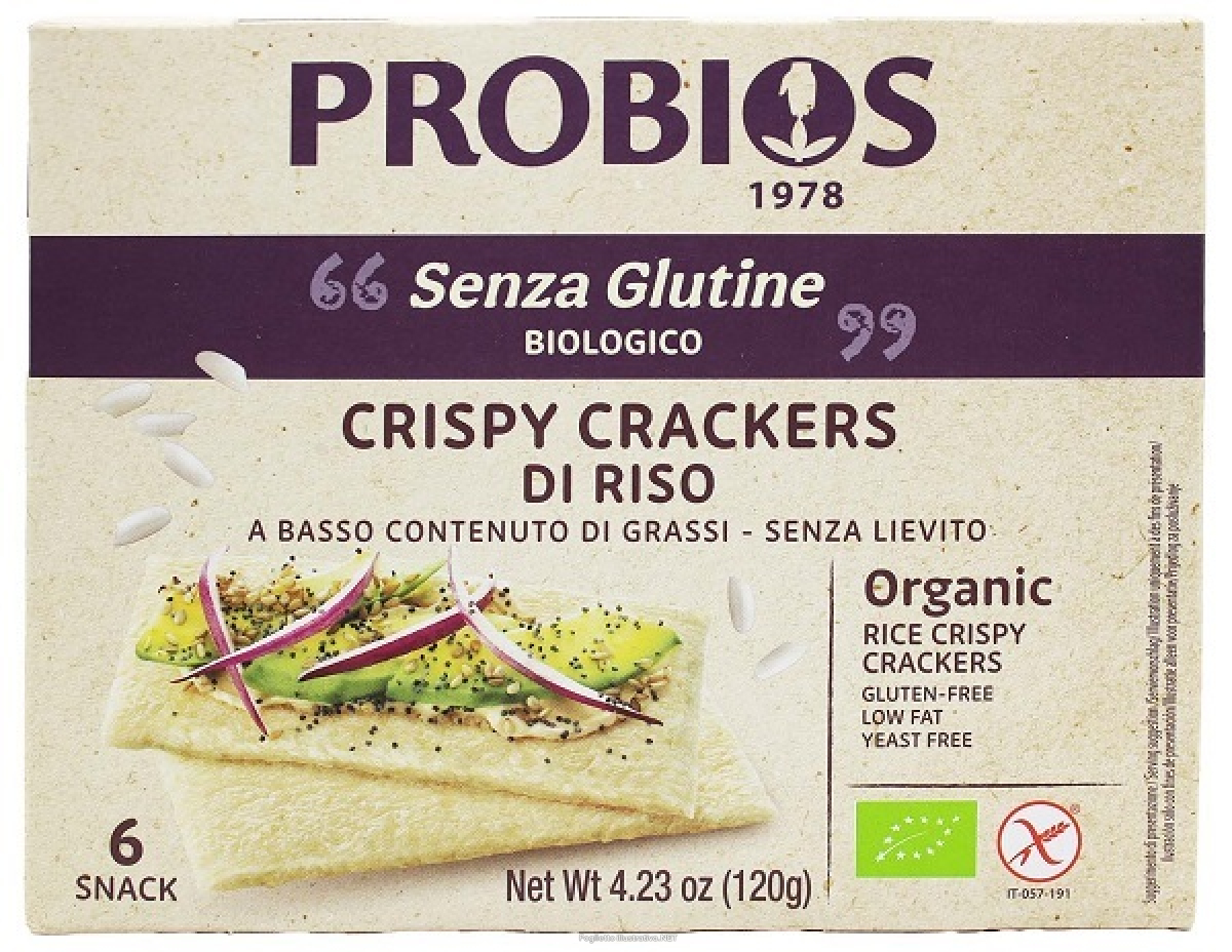 Cerca Prezzi di crispy crackers riso 6 pezzi da 20 g e acquista online
