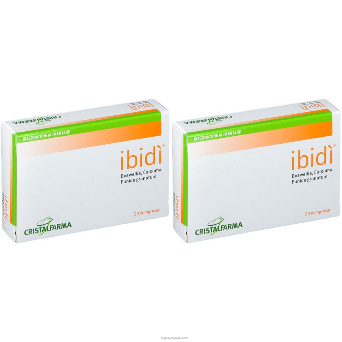 Cerca Prezzi di cristalfarma ibidì® set da 2 2x20 pz compresse e acquista online