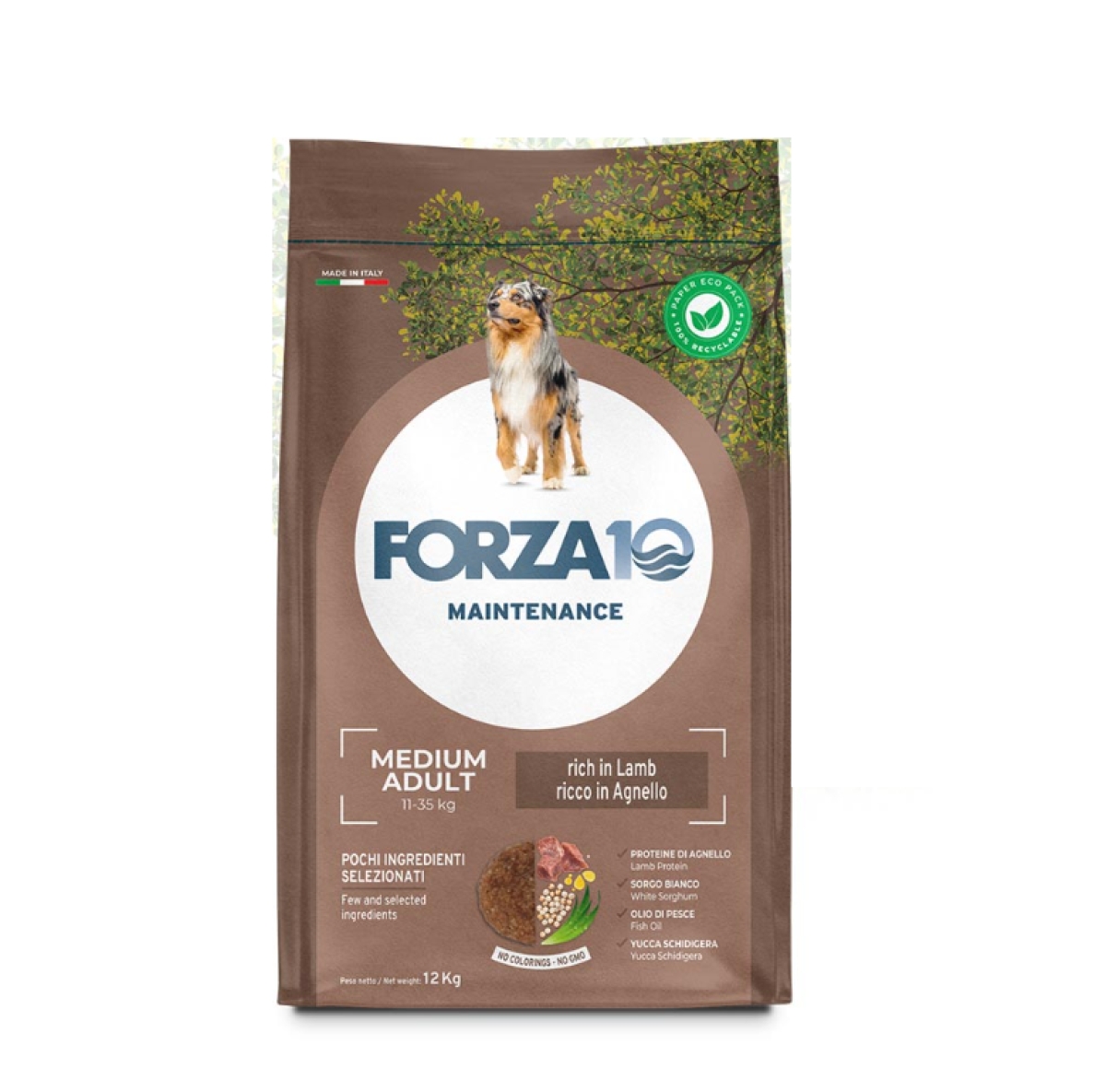 Cerca Prezzi di Crocchette medium-adult maintenance agnello - alimento completo per cani adulti 12 kg e acquista online
