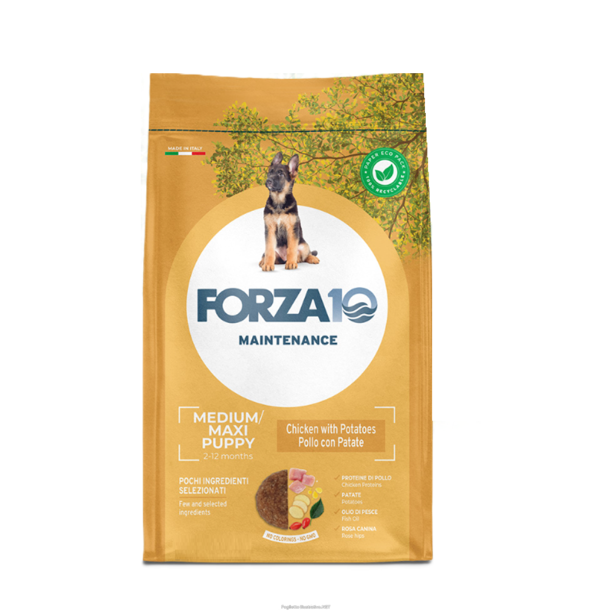 Cerca Prezzi di crocchette medium/maxi puppy pollo con patate forza10 12kg e acquista online