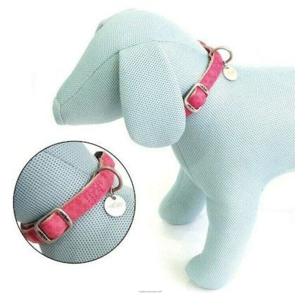 Cerca Prezzi di croci collare mylord similpelle regolabile rosa 20x35/50cm (ref. c5079303) e acquista online