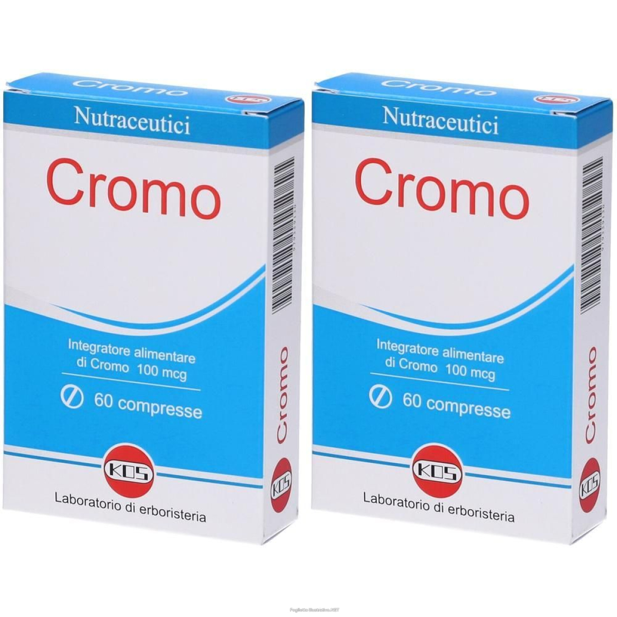 Cerca Prezzi di cromo 60 compresse 2x24 g e acquista online