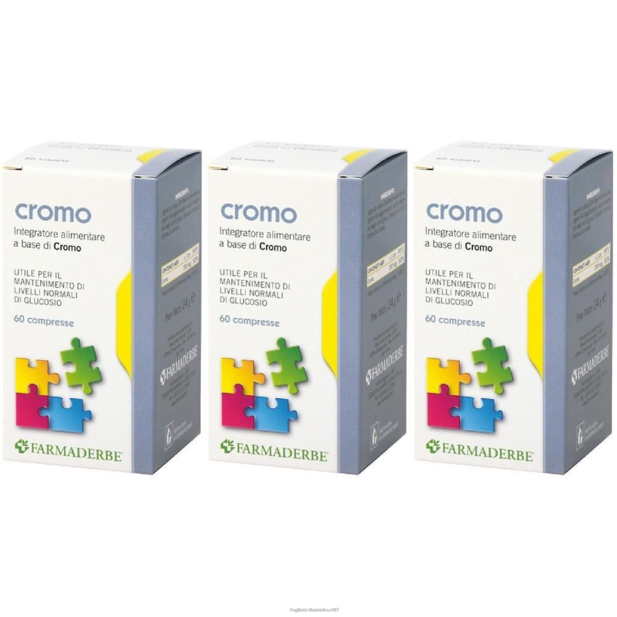 Cerca Prezzi di cromo 60 compresse 3x60 pz e acquista online