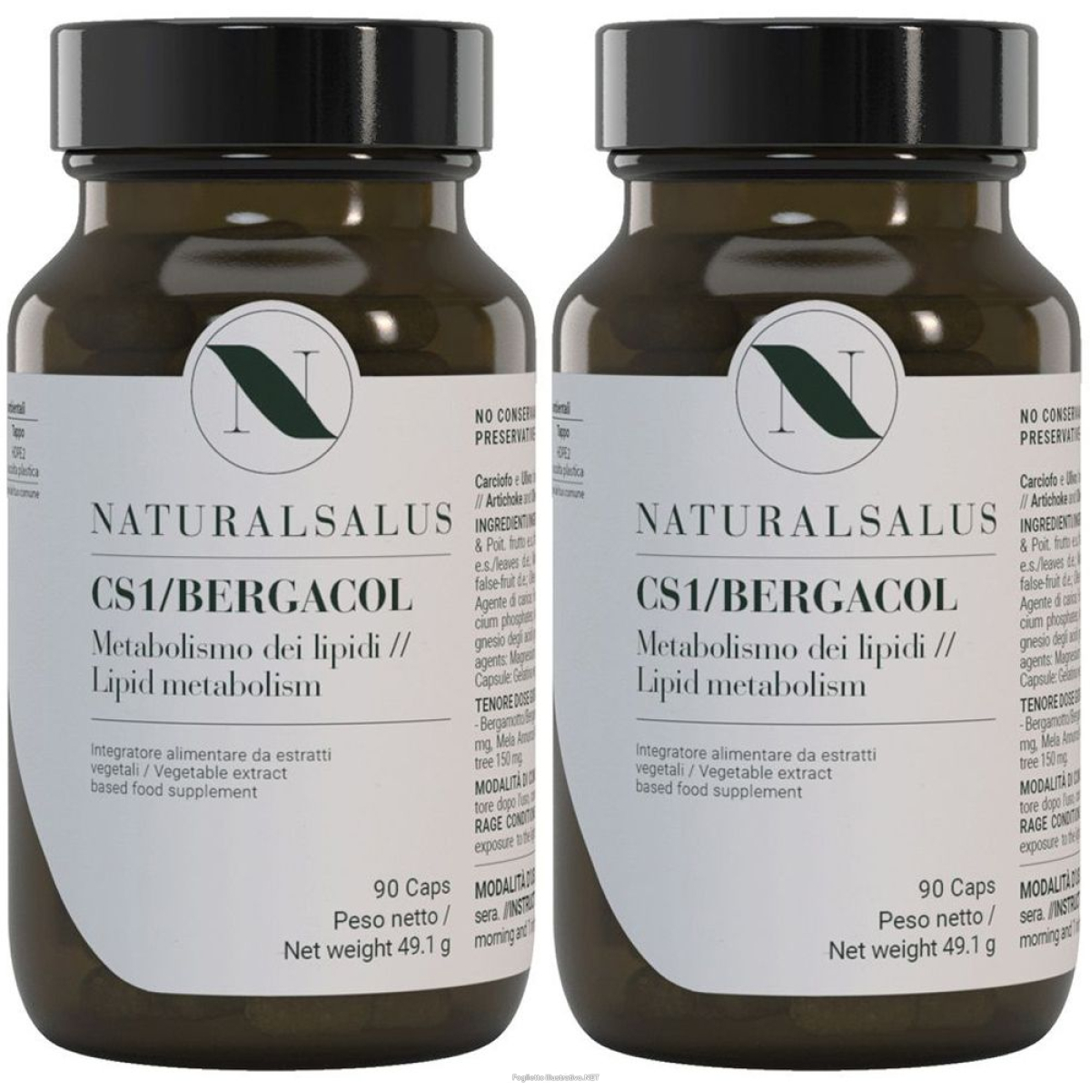 Cerca Prezzi di cs1 bergacol 90 capsule set da 2 2x49,1 g e acquista online