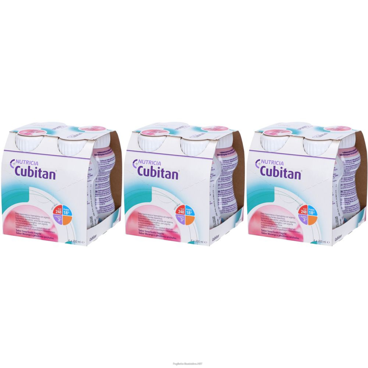 Cerca Prezzi di cubitan gusto fragola set da 3 3x4x200 ml soluzione orale e acquista online