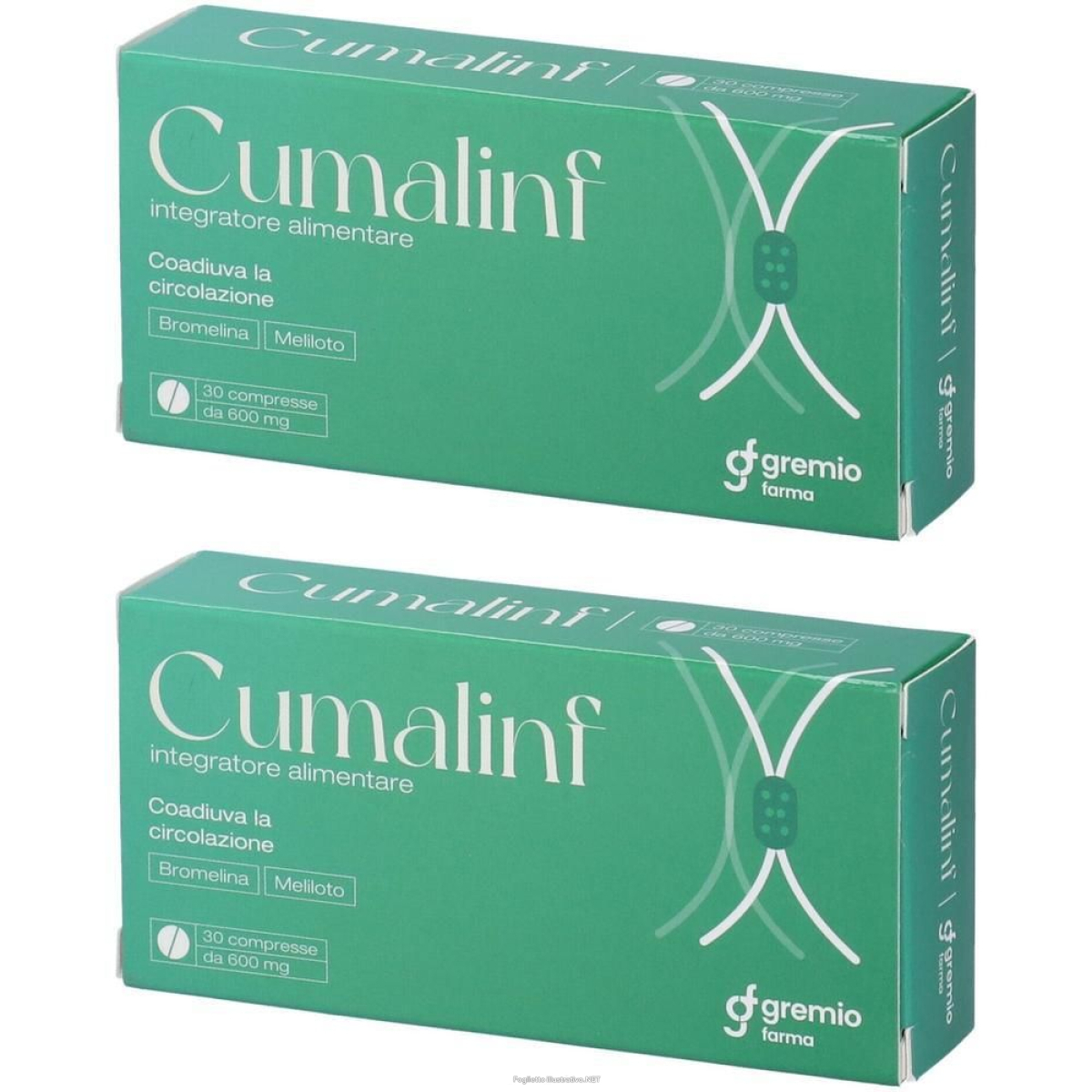 Cerca Prezzi di cumalinf 30 compresse 2x18 g e acquista online