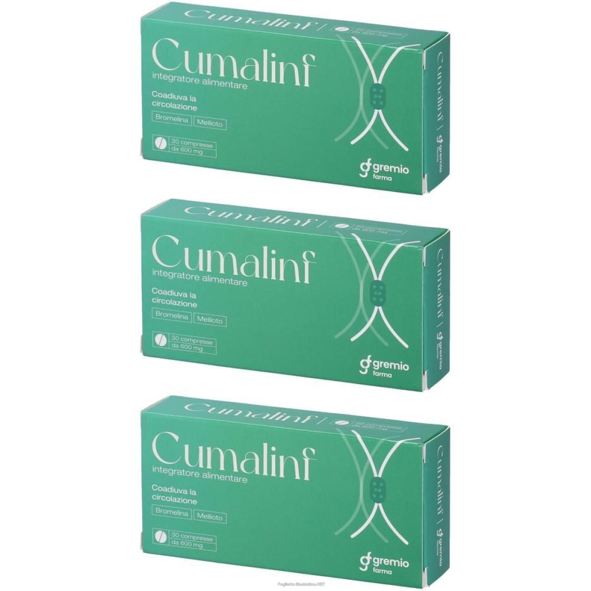 Cerca Prezzi di cumalinf 30 compresse 3x18 g e acquista online