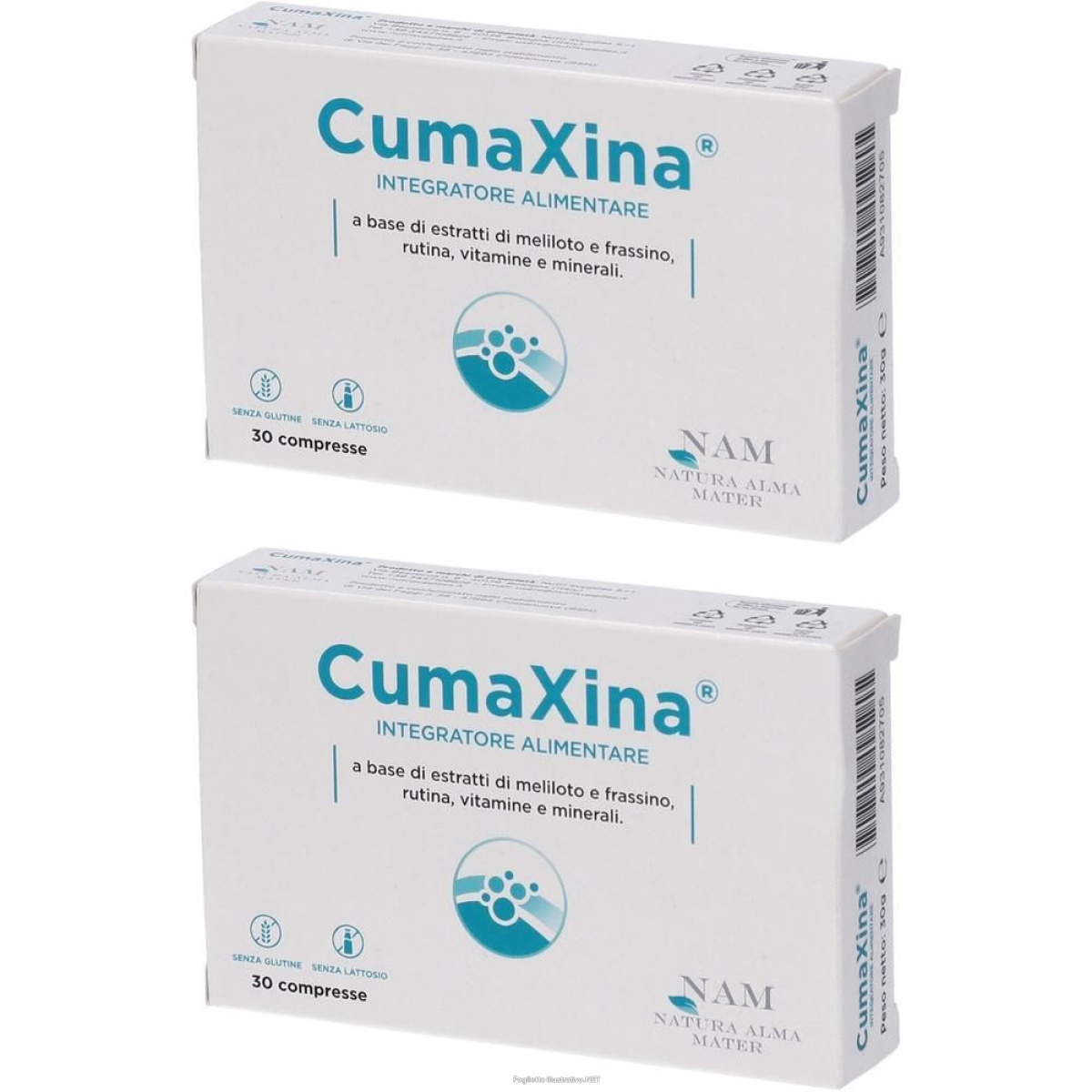Cerca Prezzi di cumaxina 30 compresse 2x30 g e acquista online
