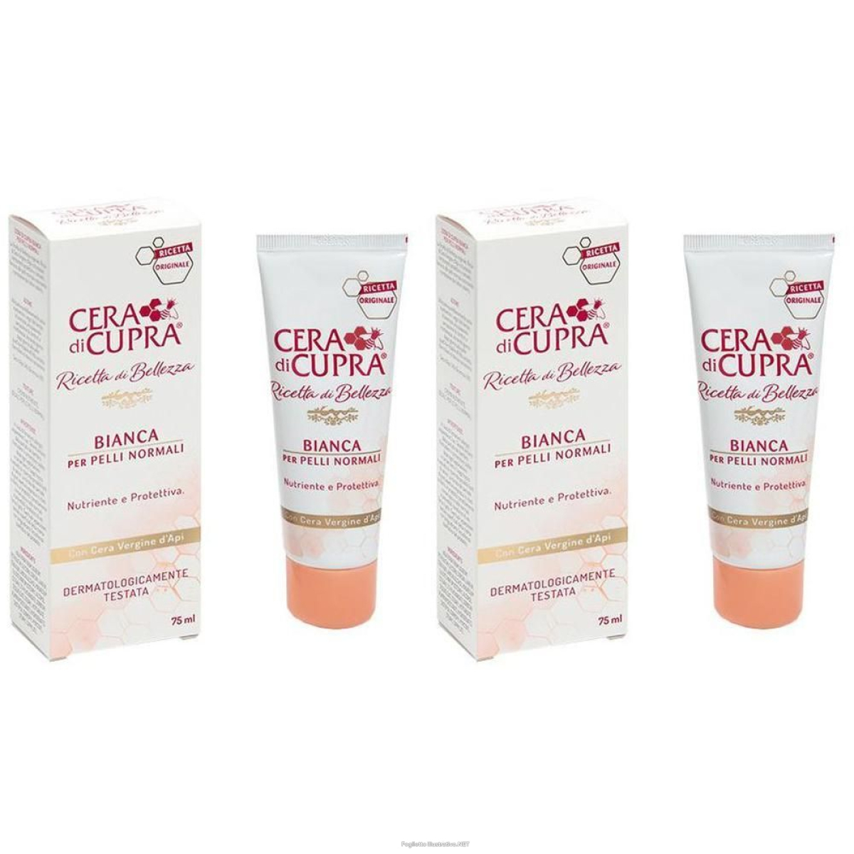Cerca Prezzi di cupra crema bianca pelli normali 2x75 ml e acquista online